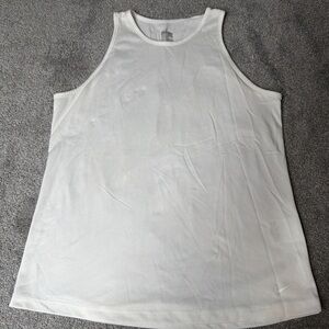 Nike White Sleeveless Top